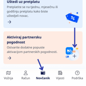 NextBike aplikacije i MultiSport