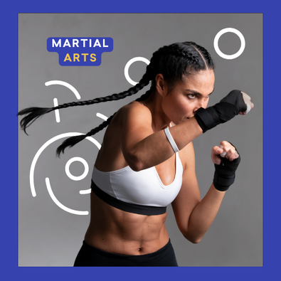 martial arts - a picture of a girl training a type of a martial art
