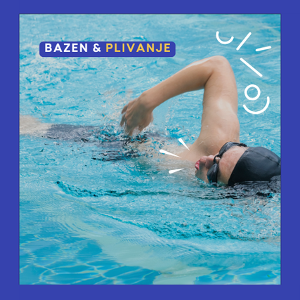 Uz MultiSport uživaj na bazenima i u plivanju.