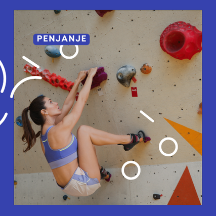 Uz MultiSport uživaj na penjanju.